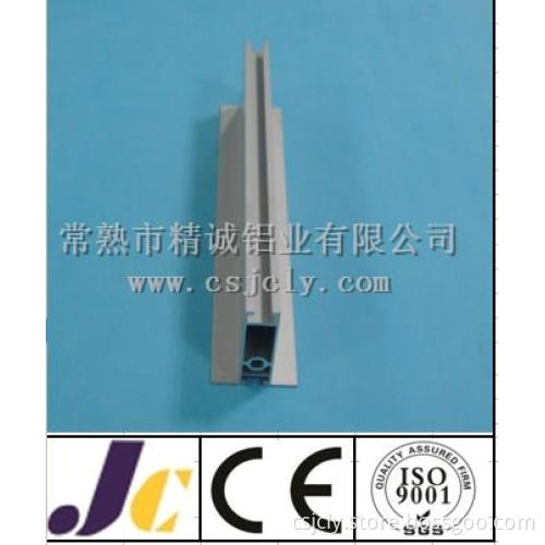 6063t5 Silver Anodized Aluminum Profile with Decoration (JC-C-90080)